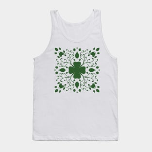 Clover pattern Tank Top